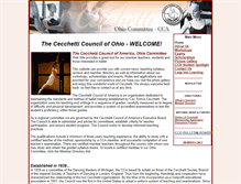 Tablet Screenshot of ccaofohio.org